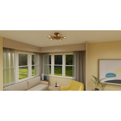 Mesquite 5 Light Semi-Flush Mount