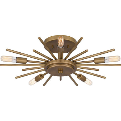 Mesquite 5 Light Semi-Flush Mount