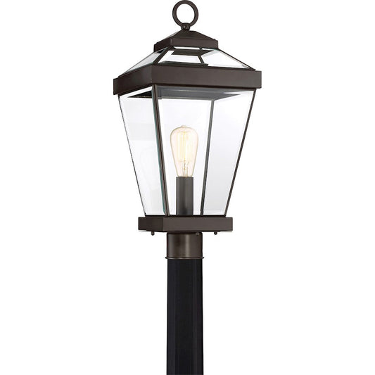 Ravine 1 Light Outdoor Post Lantern, Western Bronze