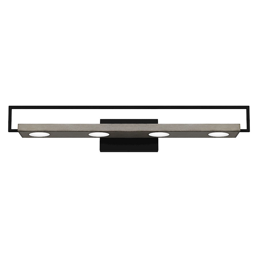 Quoizel Winnett 32" Bath Vanity, Matte Black - WINN8532MBK