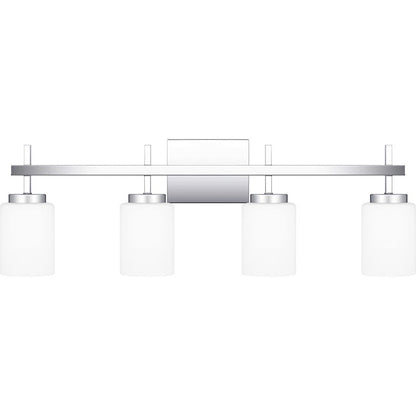 Quoizel Wilburn 4 Light Bath Light, Polished Chrome/Opal Etched - WLB8631C