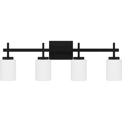 Wilburn 4 Light Bath Light, Opal Etched