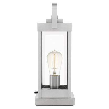 Westover 1 Light Table Lamp, Clear Beveled